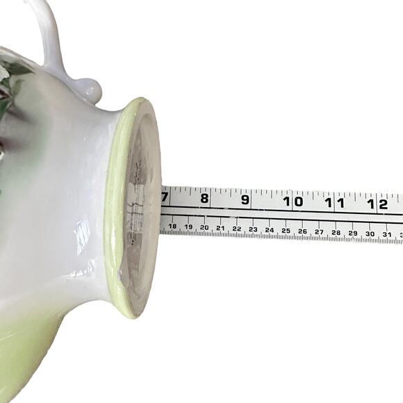 Lena Liu Hummingbird and Lilies Teapot Floral Porcelain with Lid Teleflora READ - Picture 8 of 12